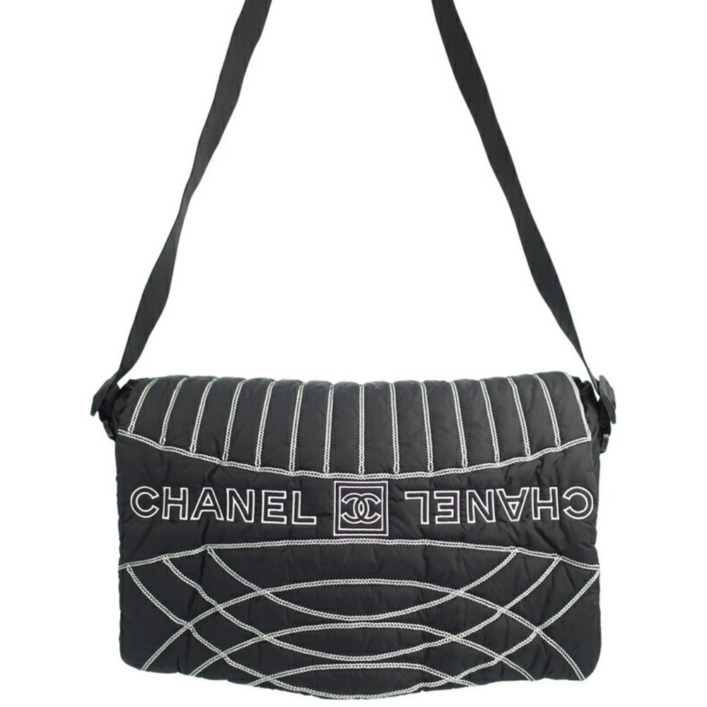 Chanel Sportsline Nylon Messenger Bag